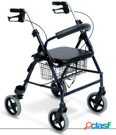Deambulatore Rollator 4 ruote Rolly ALU