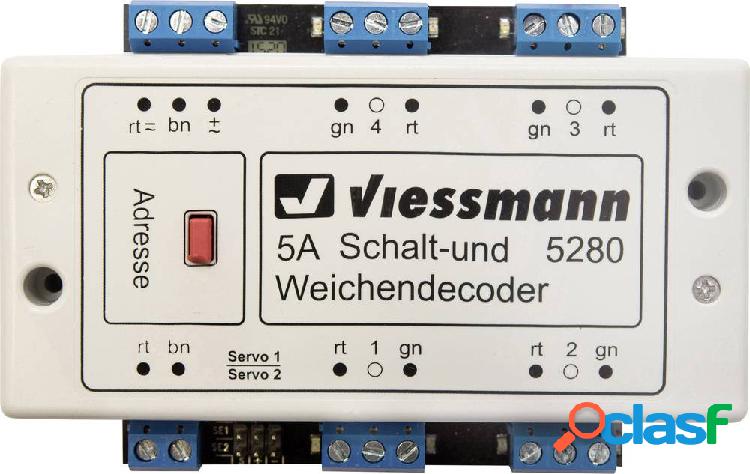 Decoder scambi e commutazione Viessmann 5280 Modulo