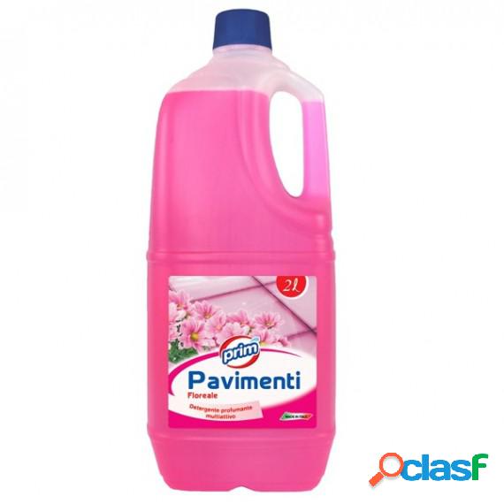 Detergente per pavimenti - profumo floreale - 2 L - Prim