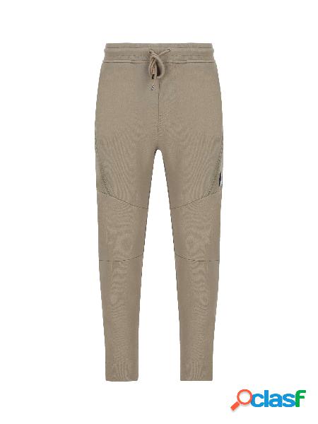 Diagonal Raised Fleece Tapered Sweatpants