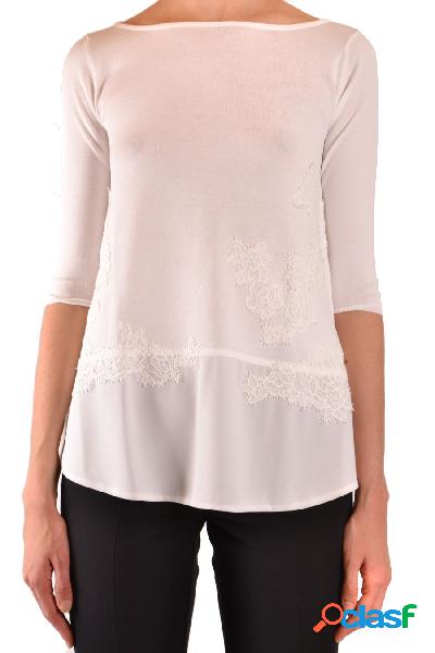 ERMANNO SCERVINO BLUSA DONNA MG39MVI249 VISCOSA BIANCO