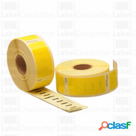 Etichette 11352 Gialle 54Mmx25Mm Compatibili Rotolo Da 400