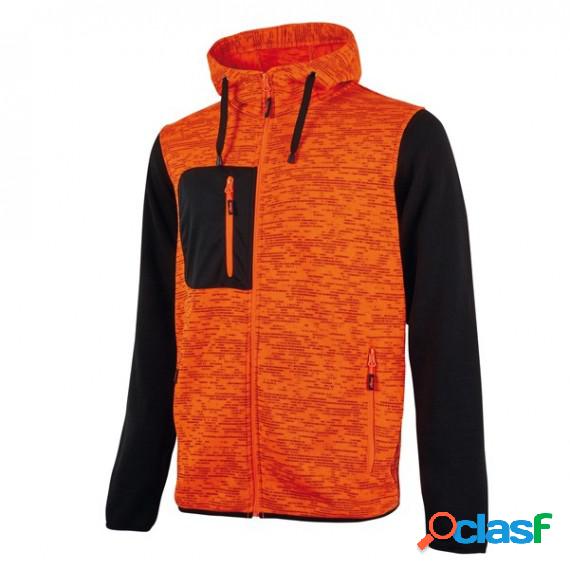 Felpa da lavoro Rainbow - taglia L - arancione fluo -