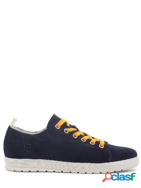 Filippo Forte Sneakers da uomo in camoscio con suola in