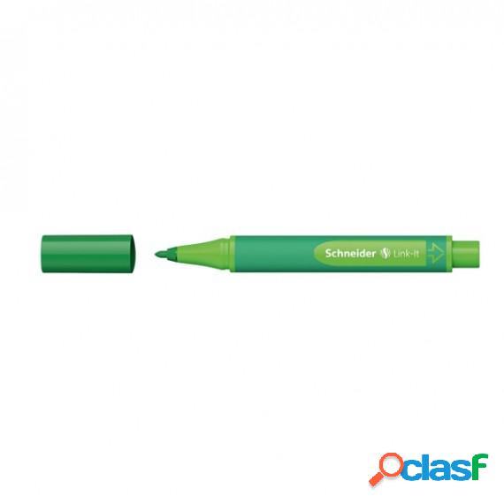 Fineliner Link-It - punta 0,4mm - verde abete - Schneider