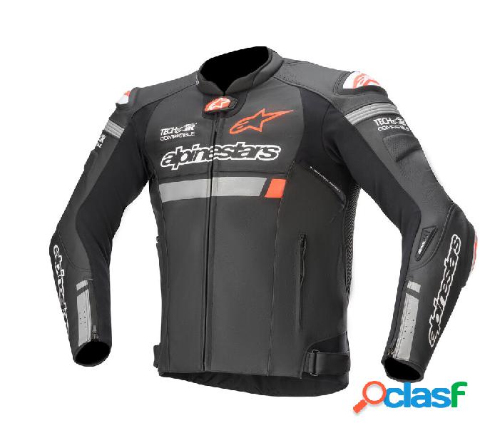 Giacca moto pelle racing Alpinestars MISSILE IGNITION LT