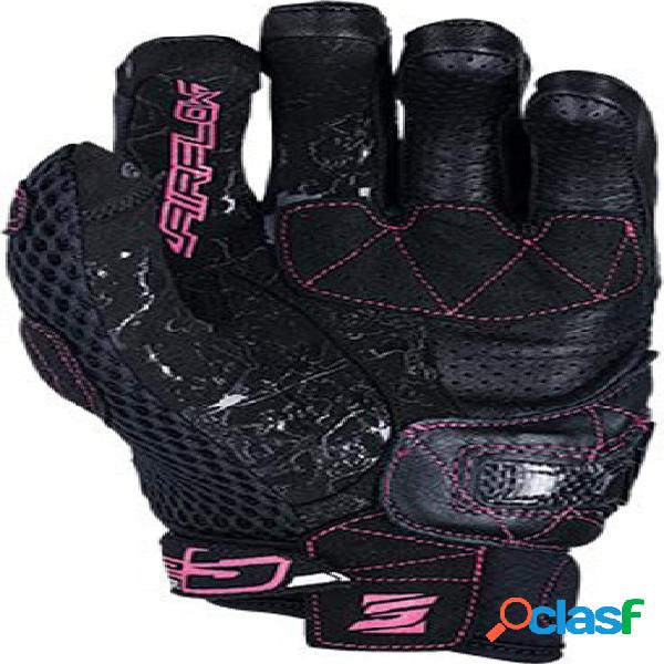 Guanti moto donna estivi Five STUNT EVO Airflow Nero Rosa