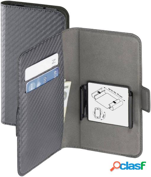 Hama Smart Move Carbon L Custodia a libro Booklet Universal