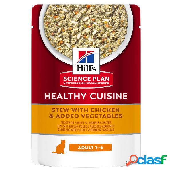 Hills Science Plan Healthy Cuisine Cat Adult spezzatino 80