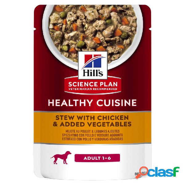 Hills Science Plan Healthy Cuisine Dog Adult spezzatino 90