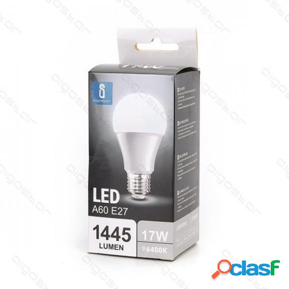 Lampadina Led A5 A60 17W Attacco E27 1445 Lumen A+ Color Box