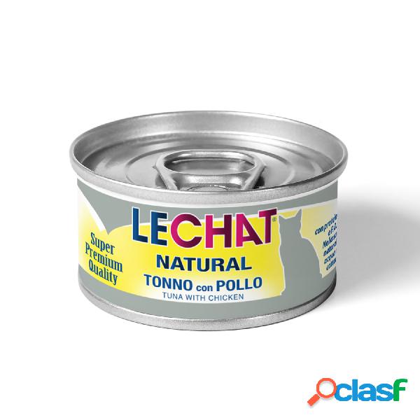 Lechat Natural Cat Adult Tonno con Pollo 80 gr