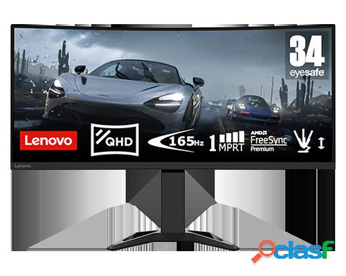 Lenovo Monitor da gaming QHD, curvo e ultra-wide Lenovo