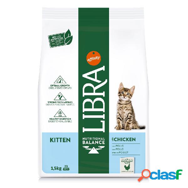 Libra Cat Kitten con pollo e riso 1,5 kg