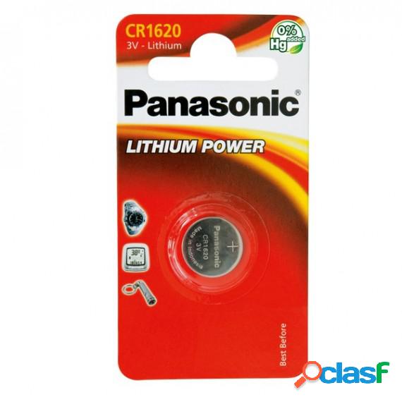 Micropila CR1620 - litio - Panasonic - blister 1 pezzo
