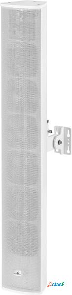 Monacor ETS-432TW/WS Colonna sonora PA 30 W Bianco 1 pz.