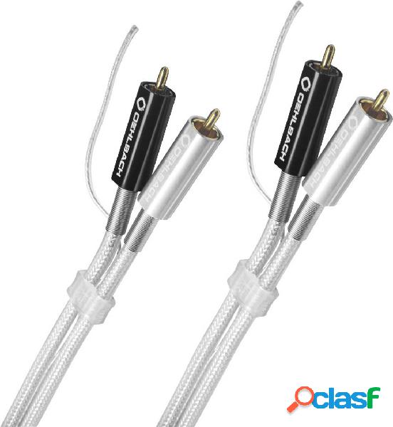 Oehlbach D1C2603 RCA Audio Cavo [2x Spina RCA - 1x Spina