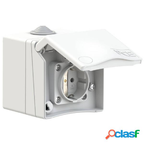 PCE 8630v Presa da parete protetto dai lanci di palla IP44