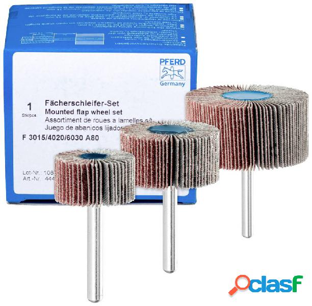 PFERD 44498032 UTENSILI PER SMERIGLIATURA A VENTAGLIO SET F