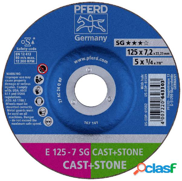 PFERD 69298075 E 125-7 SG CAST+STONE (2) Disco di