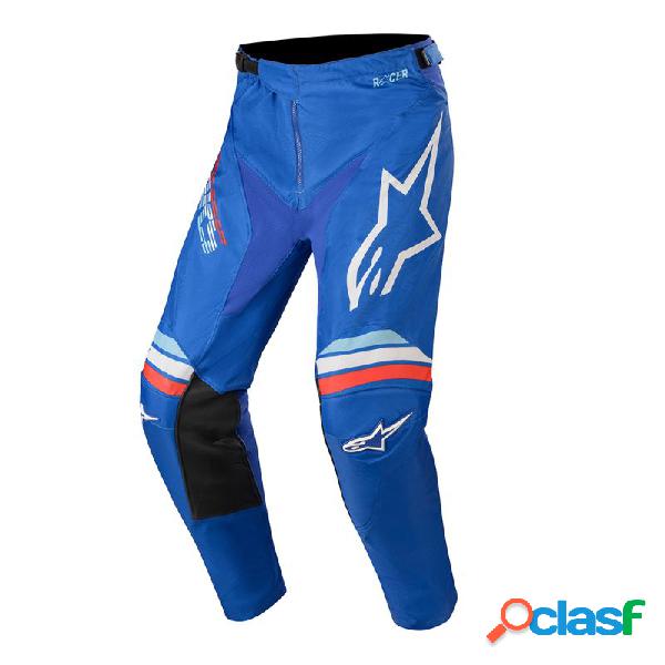 Pantaloni cross bambino Alpinestars YOUTH RACER BRAAP Blu