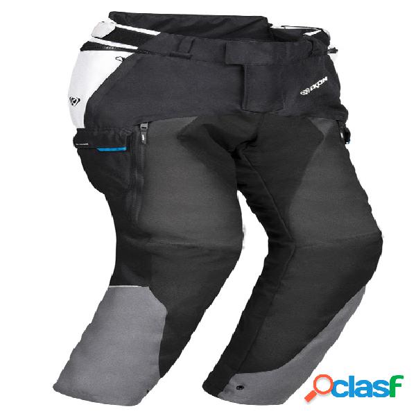 Pantaloni moto Ixon Balder PT 3 strati nero grigio blu