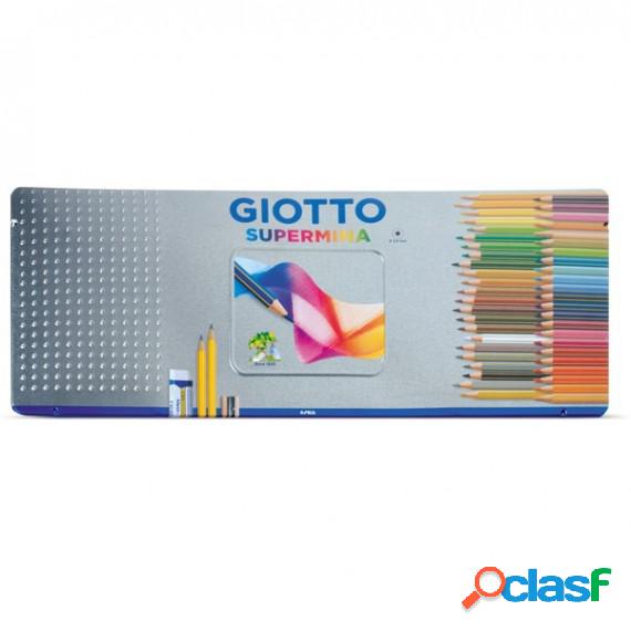 Pastello Supermina - mina 3,8 mm - colori assortiti - Giotto