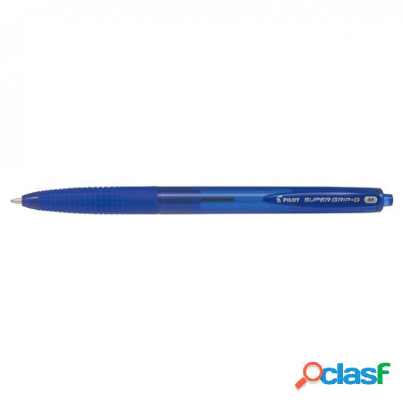 Penna a scatto Supergrip G - punta 1,0mm - blu - Pilot