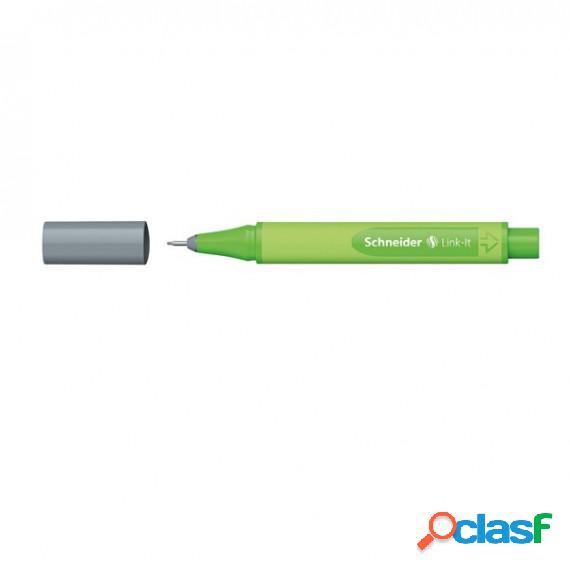 Pennarello Link-It punta feltro - punta 1,00mm - grigio -