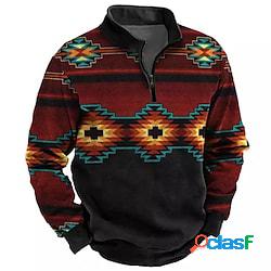 Per uomo Unisex Felpa con zip Maglione Felpa con cerniera a
