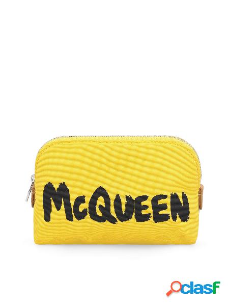 Pochette McQueen Graffiti Media Con Zip