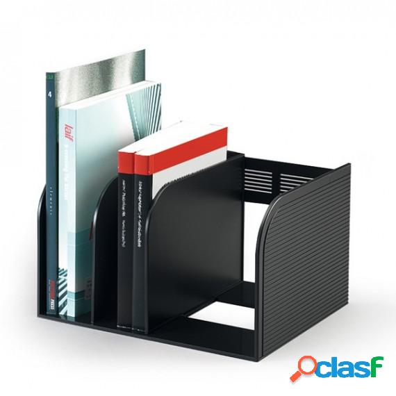 Portariviste Optimo - scomparti regolabili - 30x25x18 cm -