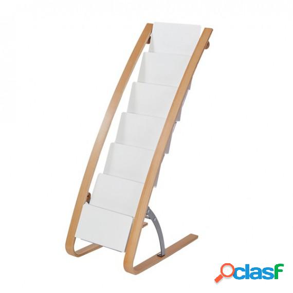 Portariviste da terra - 34x50x93 cm - 6 tasche - Alba