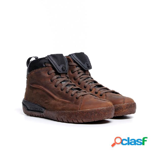 Scarpe moto Dainese Metractive D-WP Marrone Natural Rubber