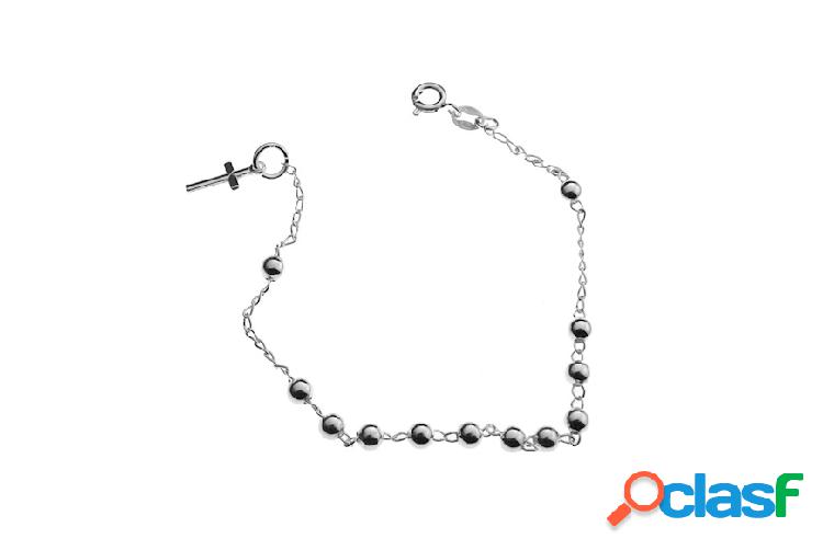 Selezione Zanolli Bracciale Rosario argento con palline