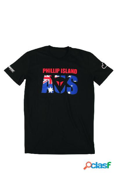 T-shirt Dainese PHILLIP ISLAND D1 Nero
