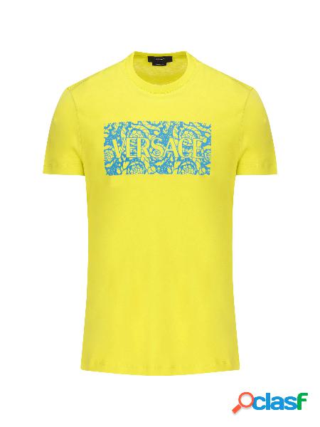 T-shirt Flock Barocco Silhouette