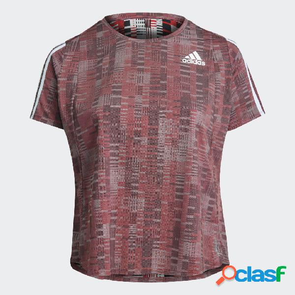 T-shirt da running Own The Run Primeblue (Taglie forti)