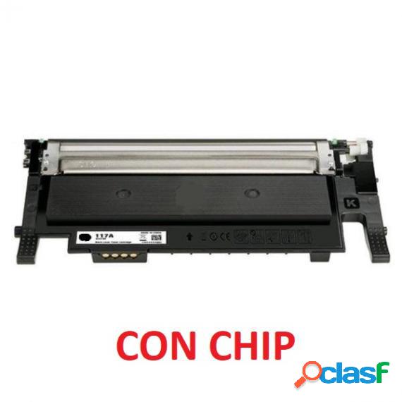Toner W2070Bk Nero Compatibile 117A Con Chip Per Hp Color