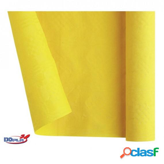 Tovaglia di carta - larghezza 120 cm - giallo - Dopla -