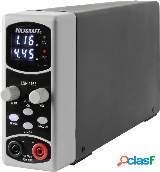 VOLTCRAFT LSP-1165 Alimentatore da laboratorio regolabile