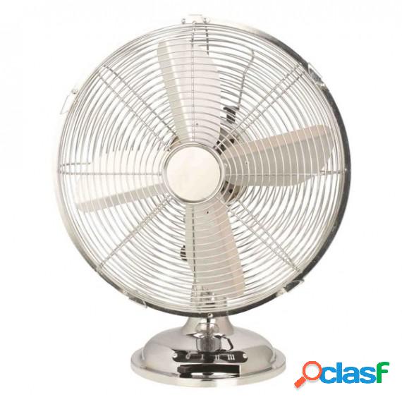 Ventilatore Cromo da tavolo - pala diametro 30 cm - 38 W -