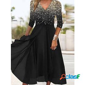 Womens Party Dress Casual Dress Holiday Dress Midi Dress