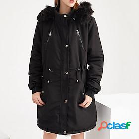 Womens Winter Jacket Winter Coat Parka Outdoor Daily Wear