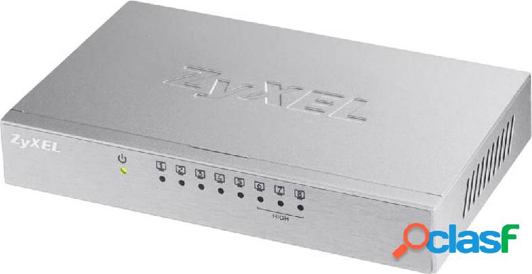 ZyXEL 8x FE ES108A v3 Metall Switch di rete 8 Porte
