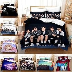 bts home textiles biancheria da letto 3d set copripiumino