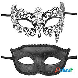 maschere veneziane di coppia set maschera da ballo in