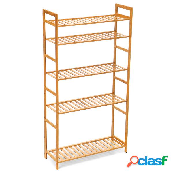 1 PZ Scaffale Multistrato Multifunzionale Piano Rack di