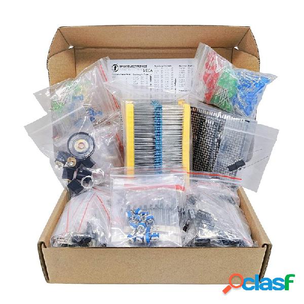 1900PCS Mega Assortimento di componenti elettronici Kit