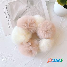 1PC Womens Girls Scrunchie Hair Ties For Daily Classic